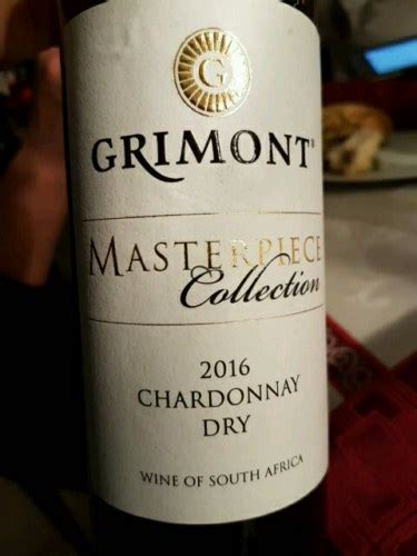 Grimont Masterpiece Collection Chardonnay Dry Vivino Canada