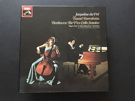 Popsike Sls Beethoven The Five Cello Sonatas Jacqueline Du