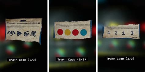 Poppy Playtime Chapter 2 Train Code Pieces Locations