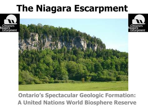 PPT - The Niagara Escarpment PowerPoint Presentation, free download - ID:2135989