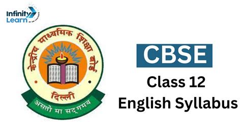 Cbse Class 12 English Syllabus 2023 2024 Download Free Pdf