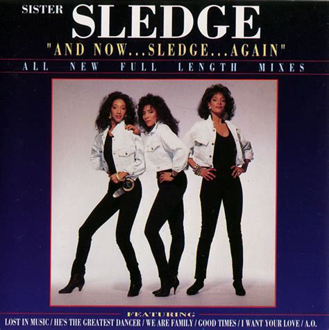 Sister Sledge And Nowsledgeagain 1992 Cd Discogs