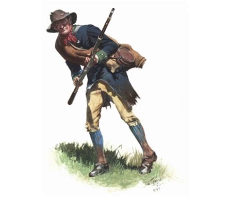 Virginia Militia Private 1780 1780 American Revolution American War American Revolutionary War