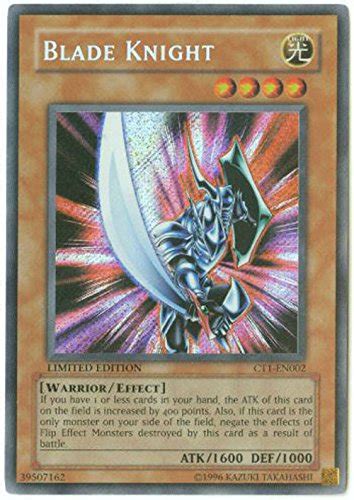 Yu Gi Oh Blade Knight Ct1 En002 2004 Collectors Tins Limited Edition Secret Rare