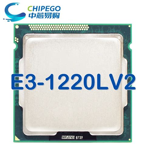 Xeon E3 1220LV2 E3 1220L V2 2 3 GHz U Ywany Dwurdzeniowy Procesor CPU