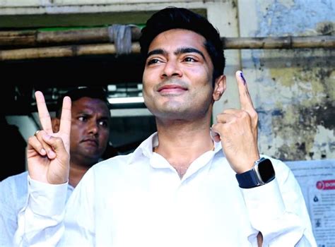 Kolkata Tmc General Secretary Abhishek Banerjee After Casting His