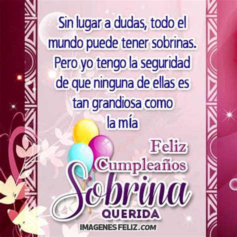 Feliz Cumpleaños Sobrina 💥【 ImÁgenes Feliz Cumpleaños