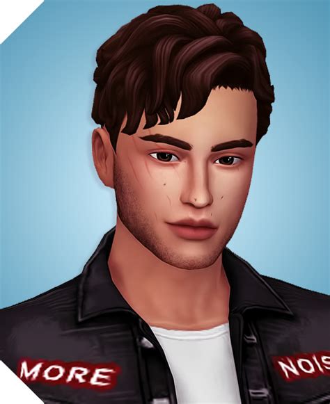 Pin On Sims Hair Males Images And Photos Finder