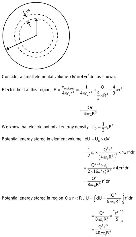 Consider A Uniform Solid Sphere Of Charge Q And Radius R What Is The