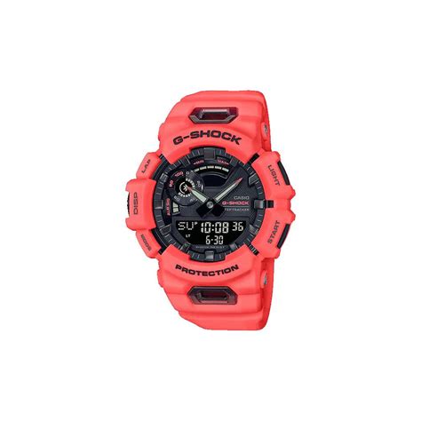 Orologio G Shock Serie G Squad Rosso Corallo Con Quadrante Nero