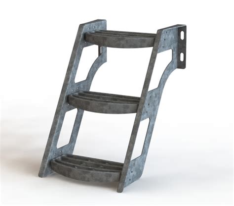 DXF - Металлическая лестница для грузовиков тягачей в DXF | Лаборатория ...