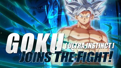 Dragon Ball Fighterz Goku Ultra Instinct Launch Trailer