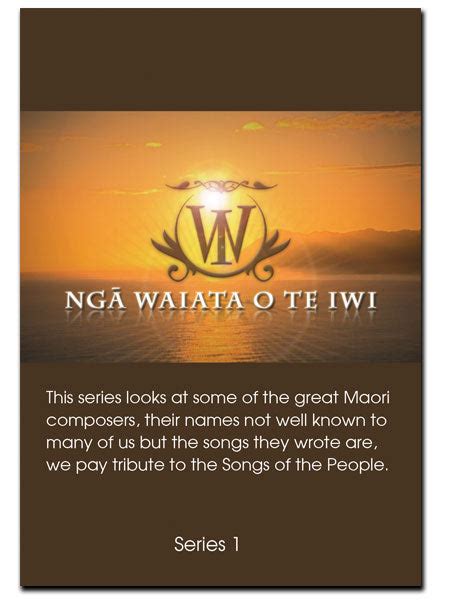 Nga Waiata O Te Iwi Series One Filmshop