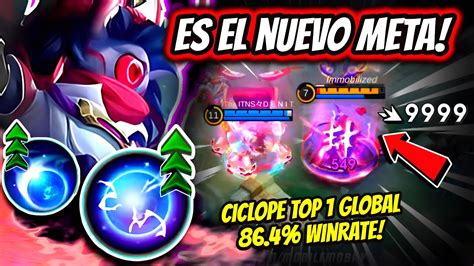 CICLOPE ES EL NUEVO META EN MITICO INMORTAL CICLOPE TOP 1 GLOBAL 84 6