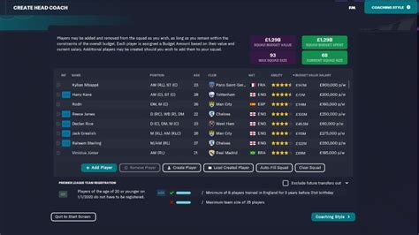 How To Create Your Own Team In Football Manager 2023