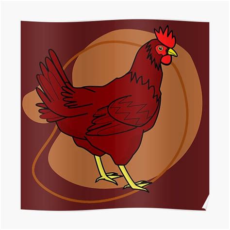 "Chicken" Poster for Sale by Daydream-Eve | Redbubble