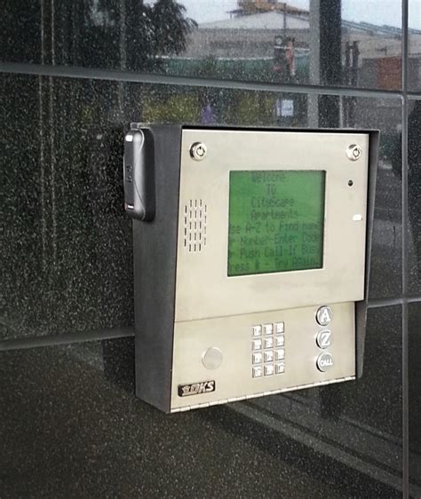 Tele Entry And Access System Surface Lcd Directory 3000 Scodes 8000