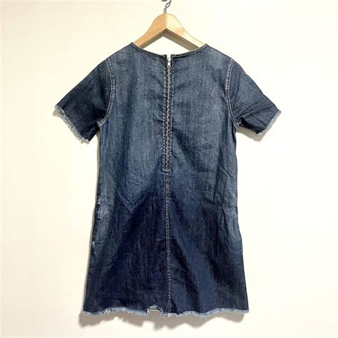 Current Elliott Women S Blue Dress Depop