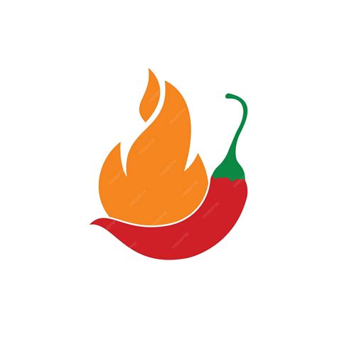 Premium Vector Hot Chili Vector Logo Design Concept