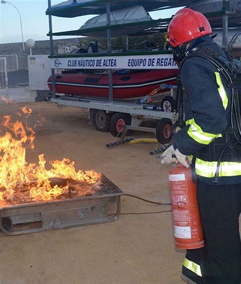 Curso Avanzado Lucha Contra Incendios Nautimar