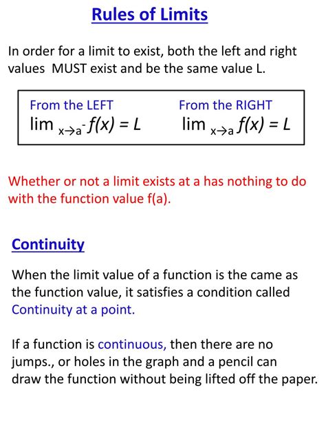 Ppt Limit A Function F Has The Limit L As X Approaches A Written