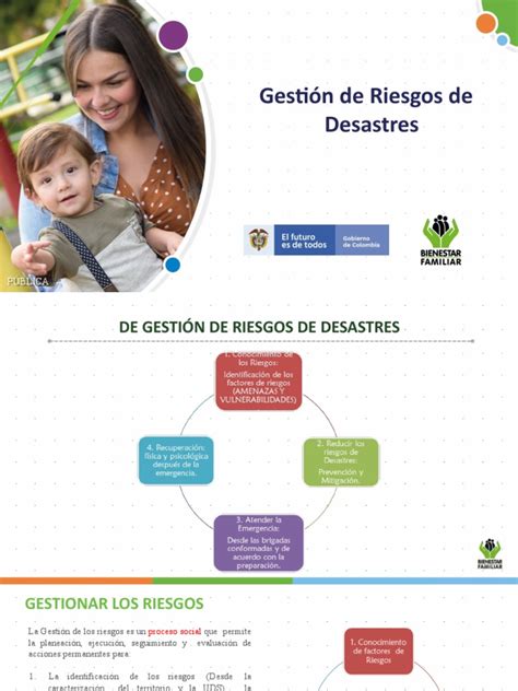 Documento Plan De Gestión De Riesgos Desastres Pdf Educación De La