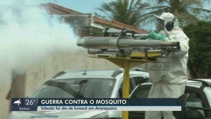 Fumacê passa por ruas de Araraquara para reforçar combate ao Aedes