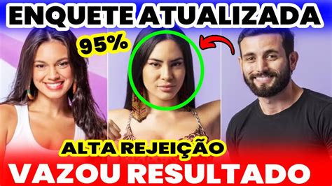 Enquete Uol Atualizada Ela Vai Sair Novo Resultado Mostra Eliminado