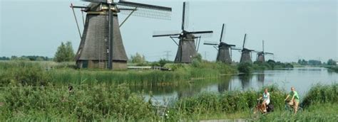 Molen Fietsroute Kinderdijk Het Groene Hart