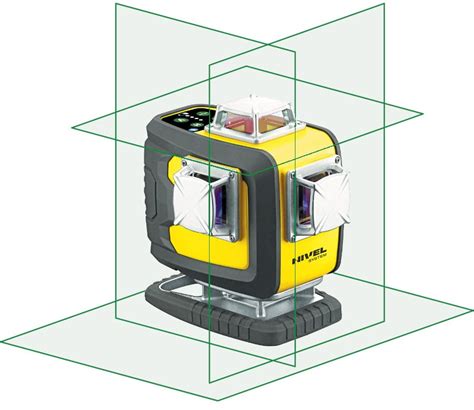 NIVEL SYSTEM CL4D G Laser krzyżowy zielony 4x360 tyczka GT 360