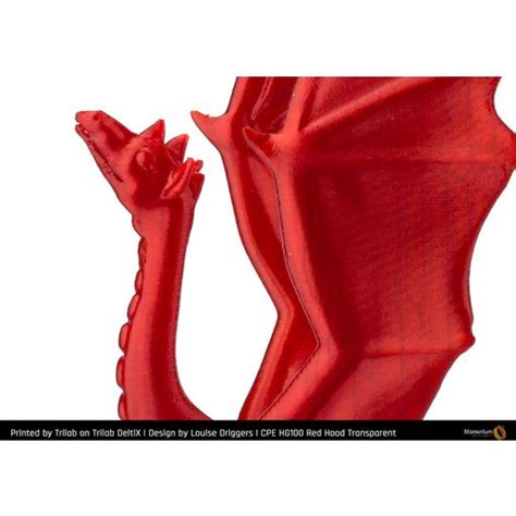 Fillamentum Cpe Hg Red Hood Transparent Djake International