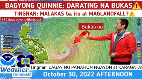 Bagyong Paeng May Kasunod Bukas Na Darating Landfallweather Update