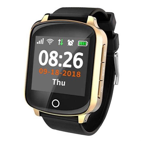 Smart GPS Watch D200 Gold - Купить в Москве умные часы для пожилых с ...