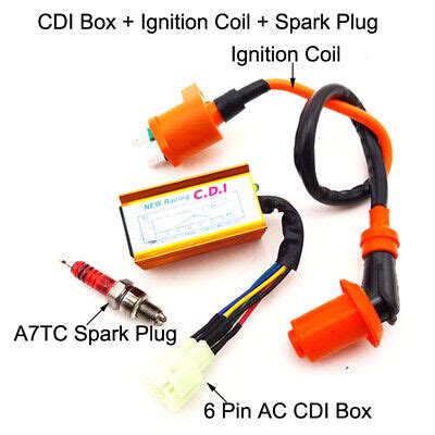 Sporting Goods Scooters Pin Dc Cdi Box Racing Ignition Coil For Gy