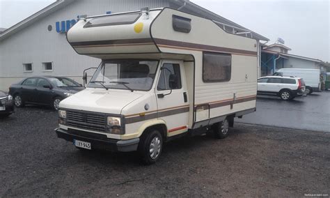 Hymer Hymer Camp Peugeot 1987 Matkailuauto Puoli Integroitu