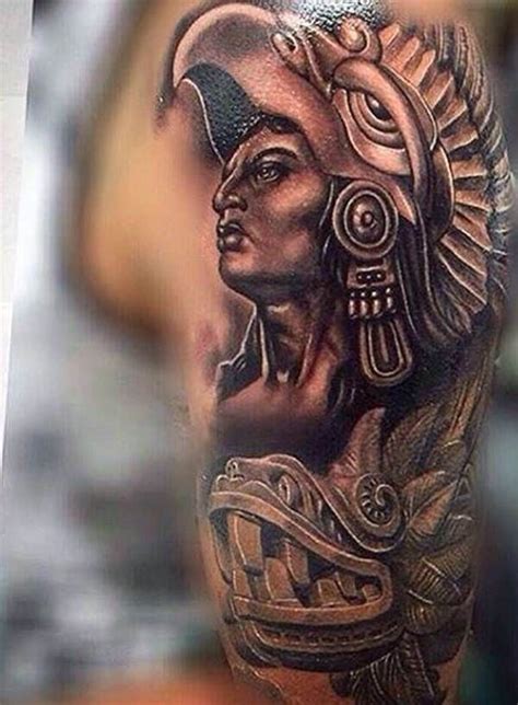 Masculine Aztec Tattoo Ideas Trending Right Now Wild Tattoo Art