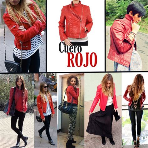 Como Combinar Una Campera Roja Outfit Para Mujer Muy Trendy