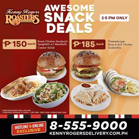 Kenny Rogers Roasters Philippines Menu Prices Updated