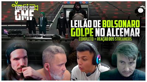 COMPLETO REAÇÃO DOS STREAMERS PAULINHO LEILOOU BOLSONARO E DEU