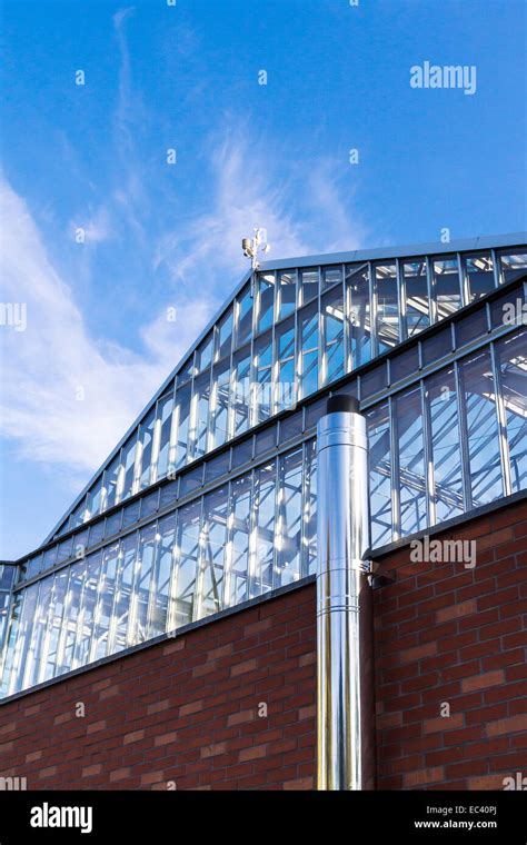 Glass roof of a greenhouse Stock Photo - Alamy