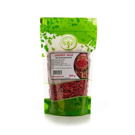 JAGODY GOJI 200g GOJA ŚWIEŻA SUSZONA NA SŁOŃCU 12902502472 Allegro pl