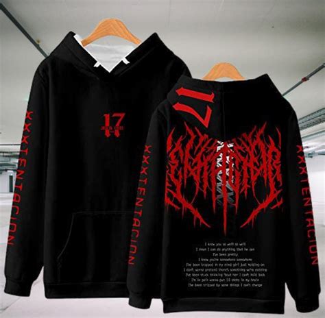 Xxxtentacion Revenge 17 Hoodie Xxxtentacion Unisex Hoodie Etsy