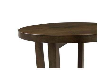 Bassett 6021 0641 Benchmade Maple Round End Table Hickory Park Furniture Galleries