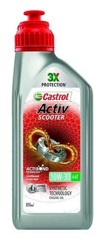 Castrol Activ 10W 30 4 AT Synthetic Engine Oil For Scooter 800 Ml At