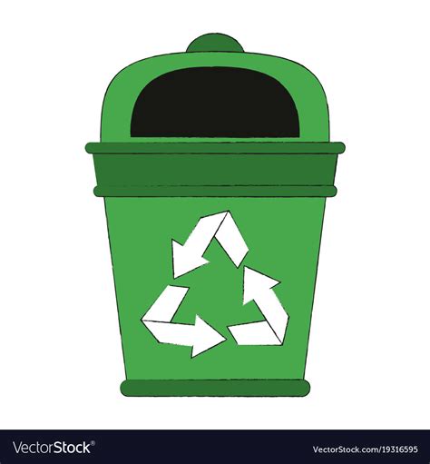 Recycle Trash Cans Clipart