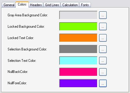 Colors Tab Spread Windows Forms