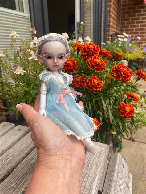 Ooak Hand Custom Fairy Elf Doll Uk Artist Etsy Uk