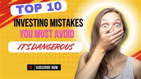 Top 3 Investing Mistakes You Must Avoid बड़े 3 निवेश में गलतियाँ