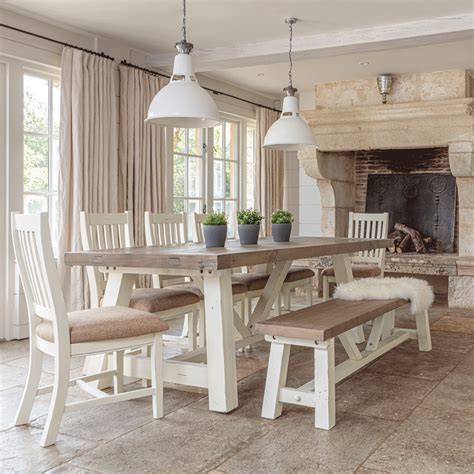 Rustic Farmhouse Dining Room Set