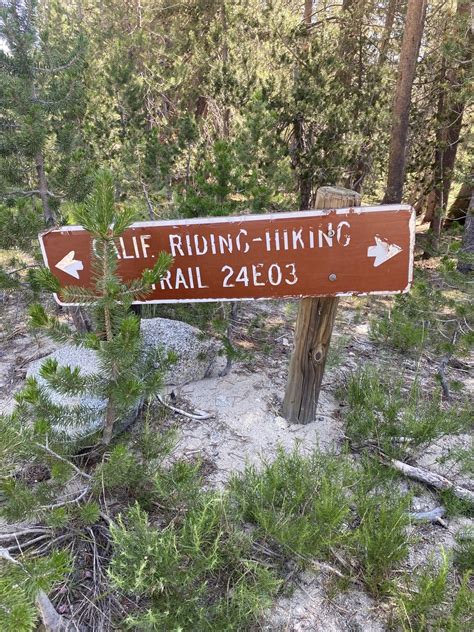 The California Riding And Hiking Trail E Is Also The Trailhead For